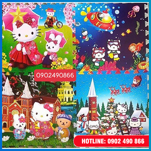Thảm xốp tranh